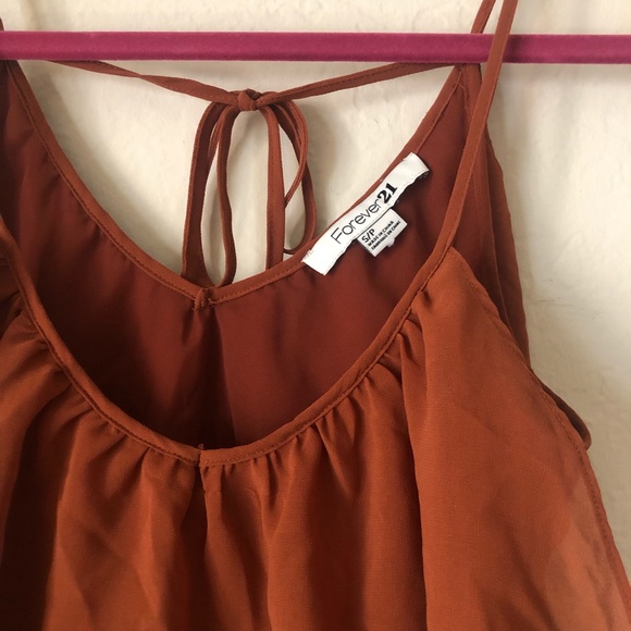 Forever21 Flowy tank top - Picture 3 of 4